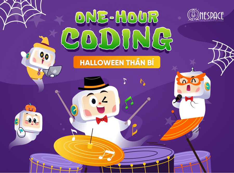 One-Hour Coding Halloween thần bí