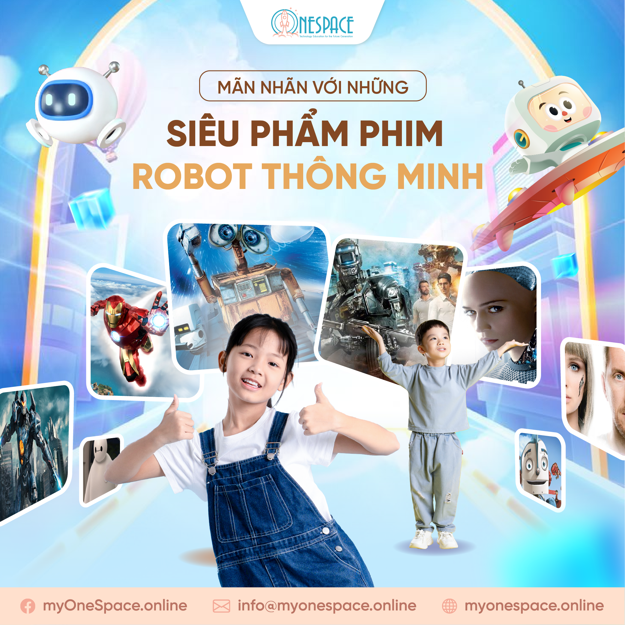 MÃN NHÃN VỚI NHỮNG SIÊU PHẨM PHIM ROBOT THÔNG MINH