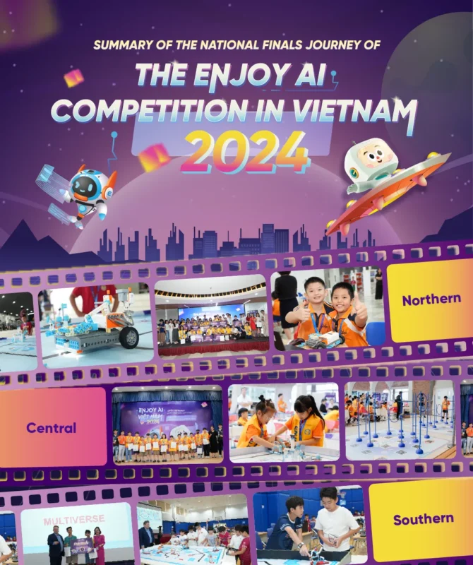 summary of the national final journey of the enjoy ai 2024 competition in vietnam