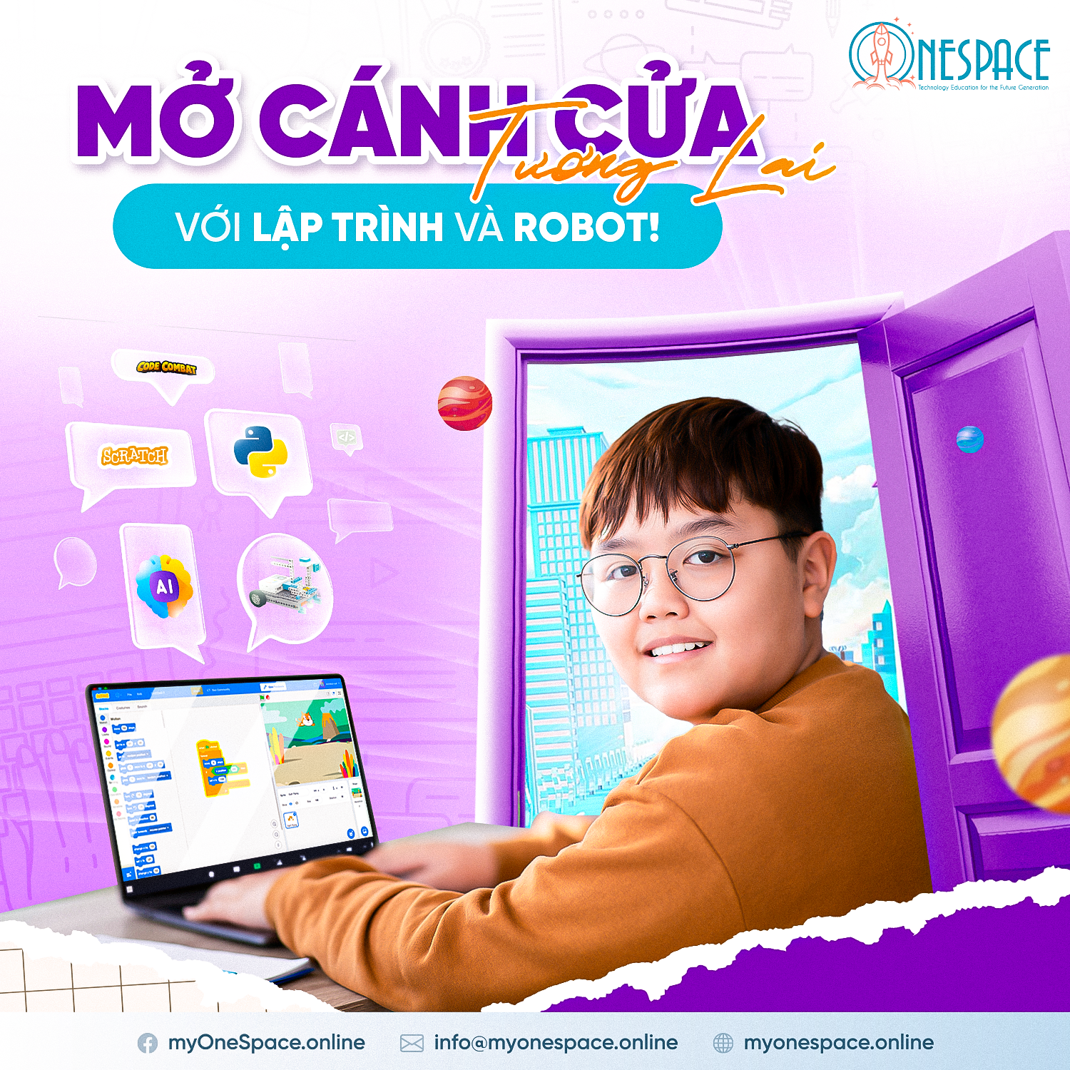 OneSpace – Nơi học sinh Việt từ 30+ quốc gia cùng chinh phục công nghệ