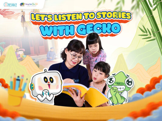 Let’s listen to stories with Gecko