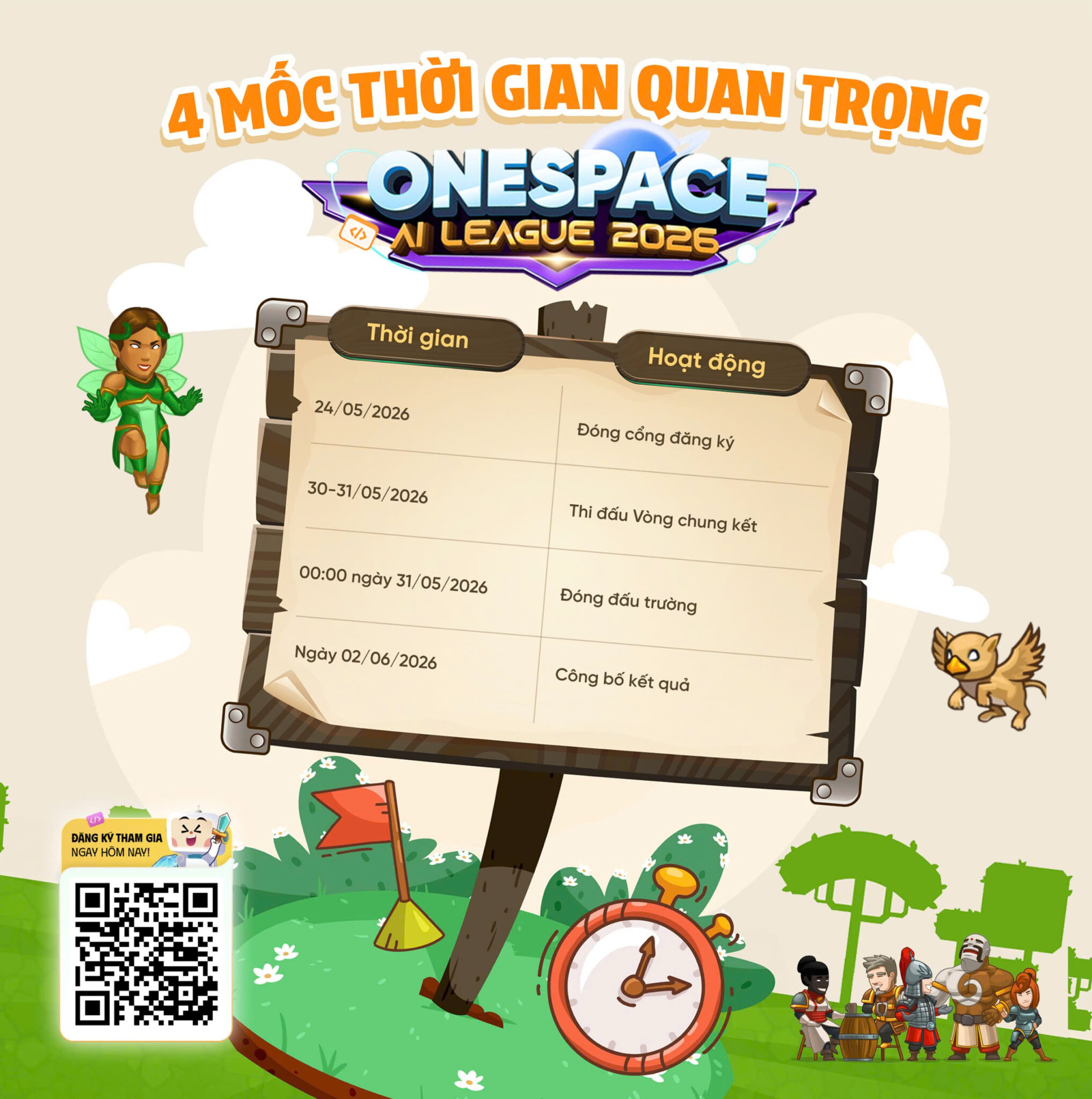 OneSpace AI League 2026: Đấu Trường Lập Trình Quốc Tế