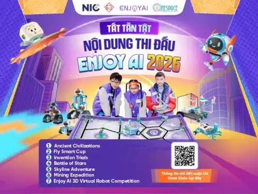nội dung thi đấu Enjoy AI 2026