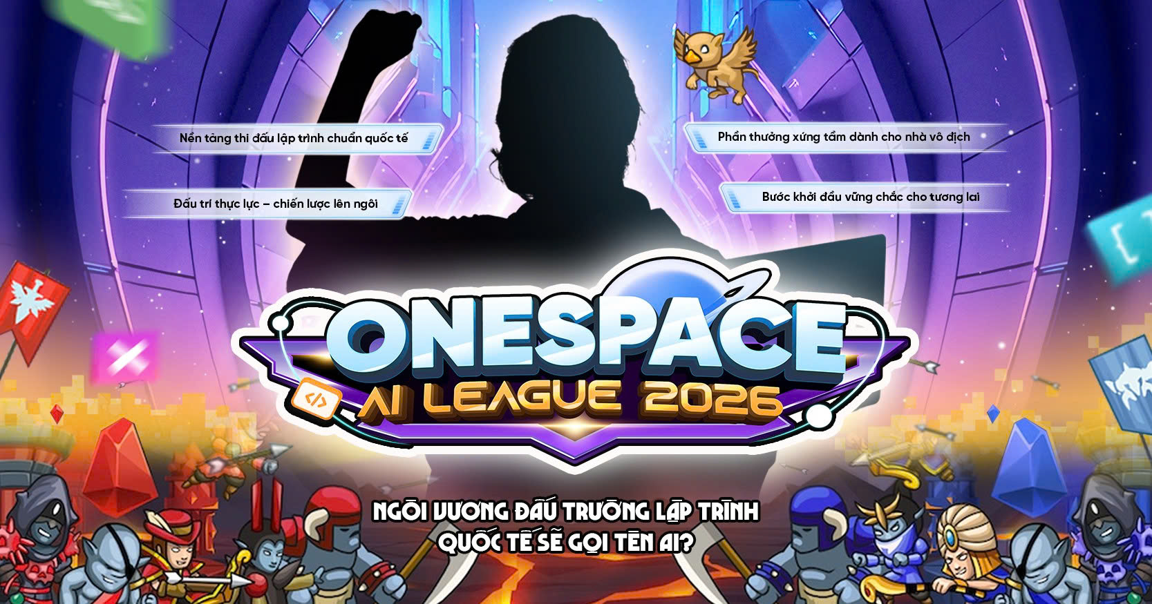 OneSpace AI League 2026 – Cuộc Thi Lập Trình Cho Học Sinh Mang Tầm Quốc Tế