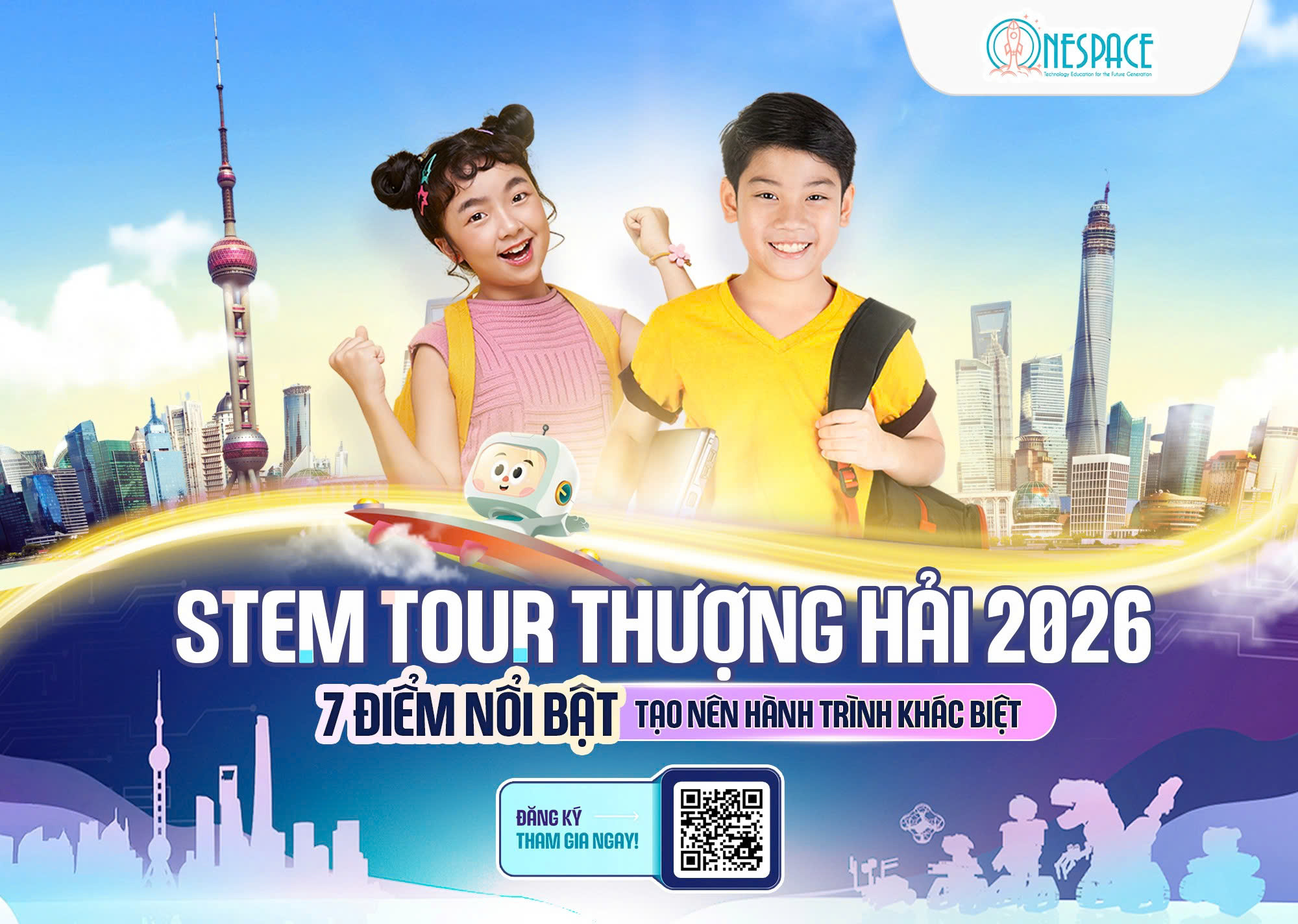 STEM TOUR THƯỢNG HẢI 2026 – 7 ĐIỂM NỔI BẬT TẠO NÊN HÀNH TRÌNH KHÁC BIỆT