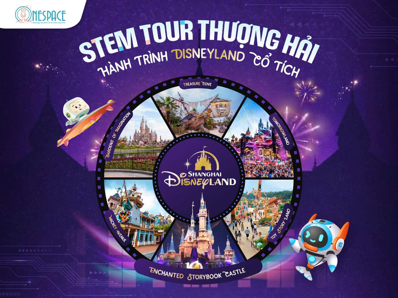 SHANGHAI DISNEYLAND – TRẢI NGHIỆM THẾ GIỚI CỔ TÍCH TRONG HÀNH TRÌNH STEM TOUR THƯỢNG HẢI 2026 