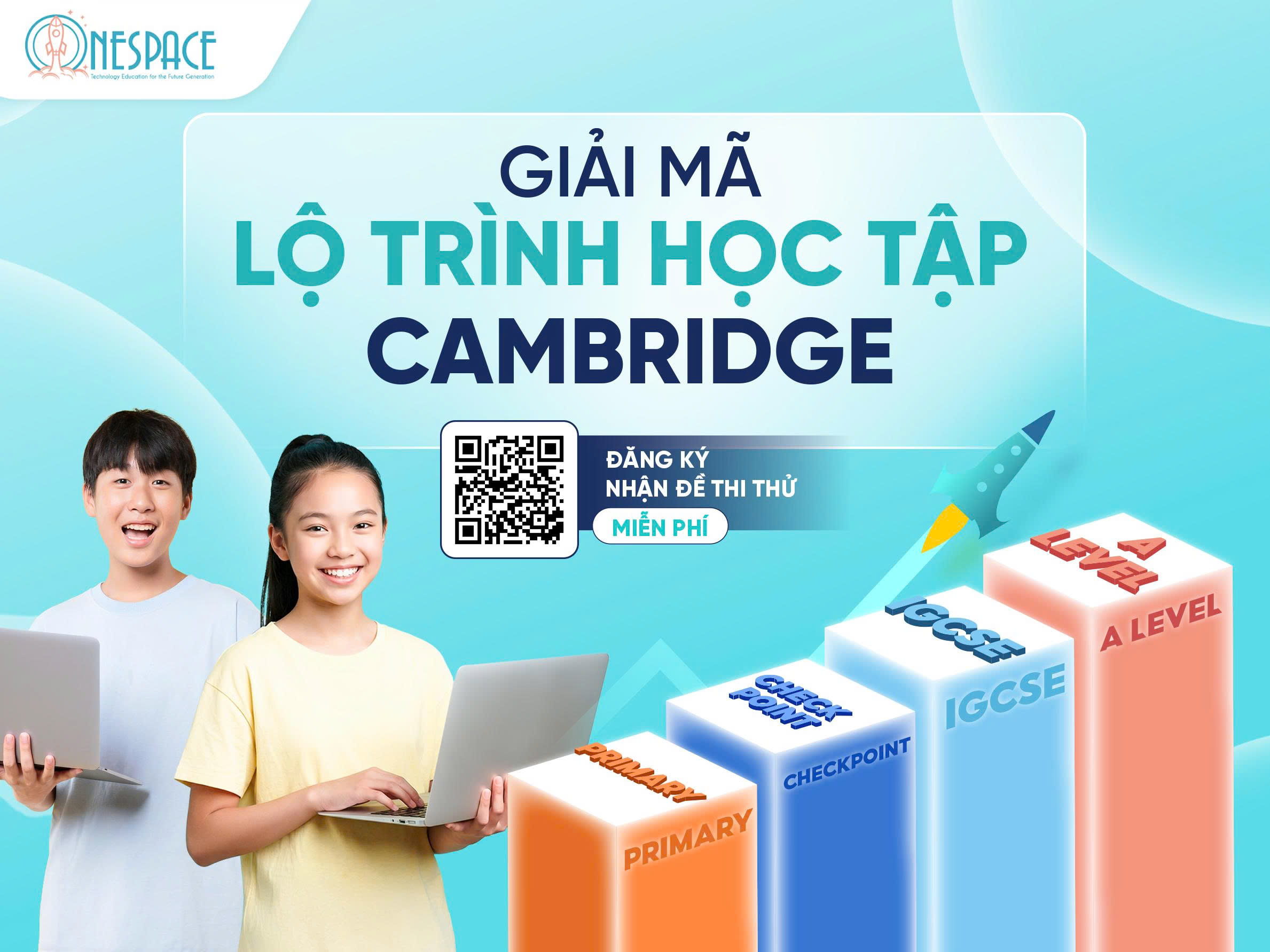 Lộ trình Cambridge từ Primary đến A Level: Hành trình học quốc tế từ lớp 1 đến trước đại học